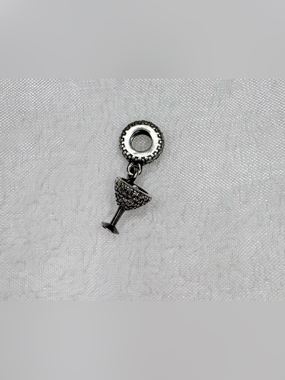 Pandora Dangle Charm Cocktail Glass - Picture 2 of 5